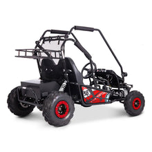 Load image into Gallery viewer, MotoTec Mud XL Red 60V/20AH Electric Full Suspension Go Kart, 2000W (SAK96351)