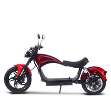 Load image into Gallery viewer, MotoTec Raven 60V/30AH 2500W Electric Moped Motorcycle Scooter For Adults, Red (SAK48163)