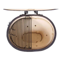 Load image into Gallery viewer, Primo Oval XL 400 Ceramic Kamado BBQ Grill W/ Stainless Steel Grates [PGCXLH] (SAK23100)