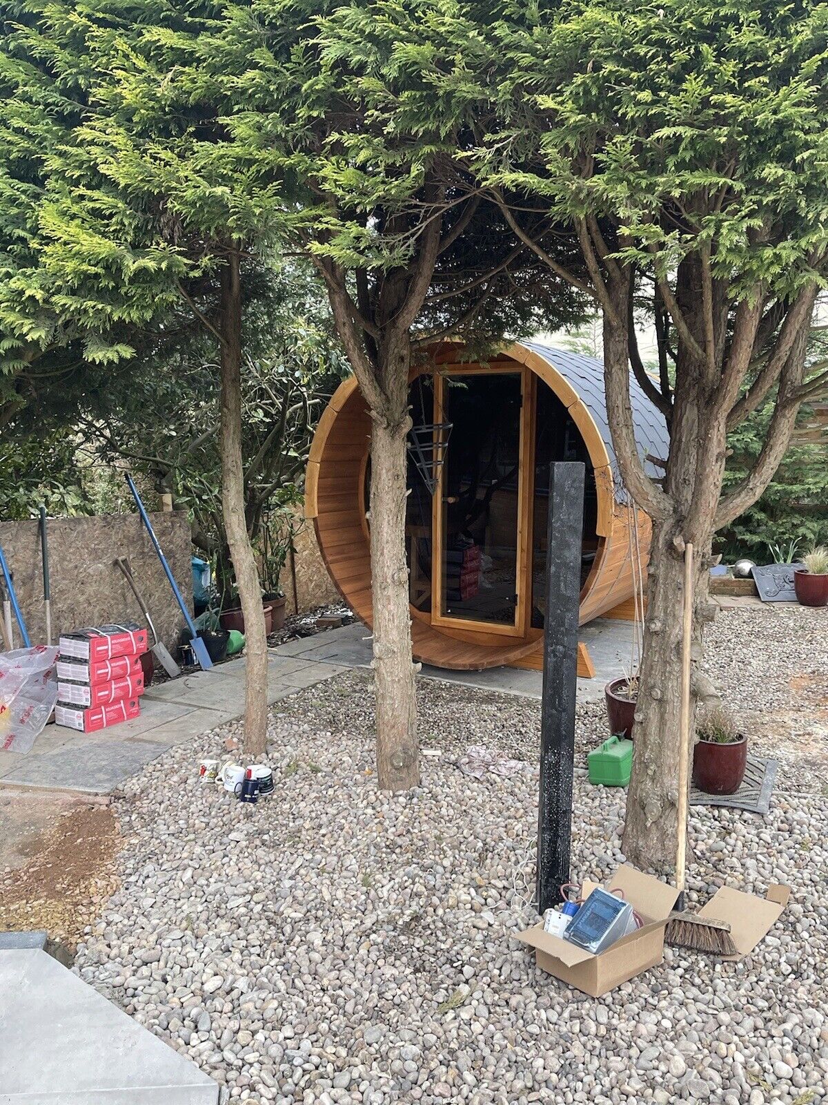 SAUNA EVOLUTION® Barrel Sauna Serenity Nature Air 7