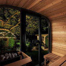 Load image into Gallery viewer, SaunaLife Model CL5G 4-Person Cube-Series Luxury Wooden Outdoor Home Sauna Kit [SL-MODELCL5G] (SAK91835)