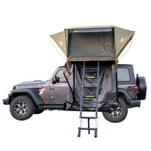 Load image into Gallery viewer, Naturnest Andromeda Green Soft Shell Rooftop Tent With Large Panoramic Skylight &amp; YKK Doors (SAK50612)