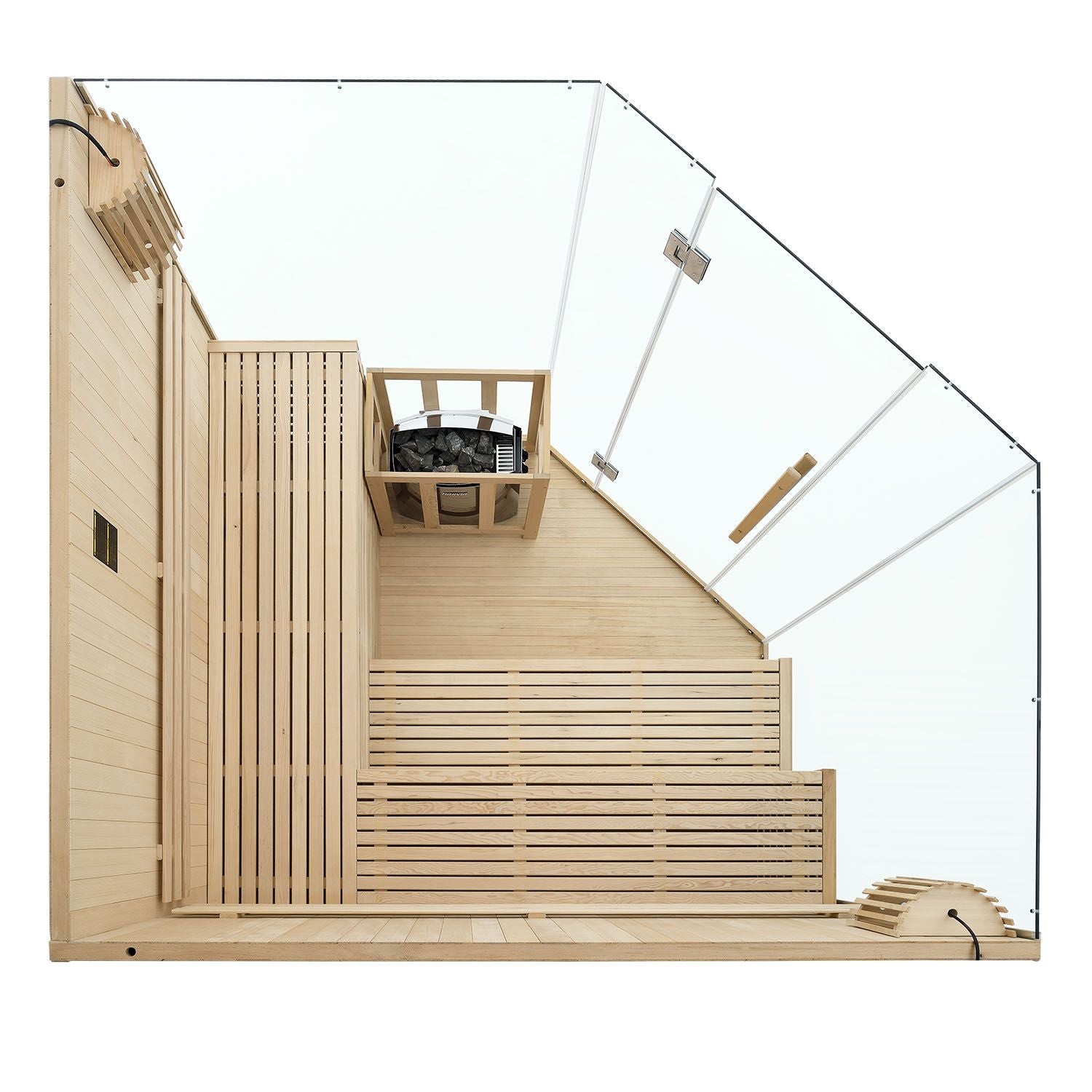 SAUNA EVOLUTION® 5-6 People Traditional Steam Sauna Room Luxury 1